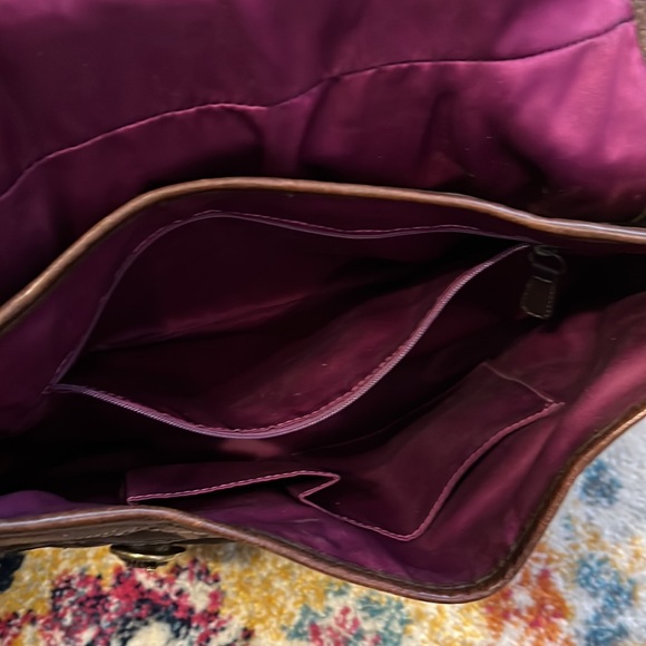 Medium brown coach authentic coach bag - Picture 9 of 12